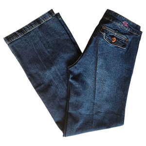 Vintage Lilly Pulitzer Wide Leg Jeans Size 6